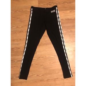 PINK NATION black leggings small VS cute